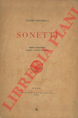 PASCARELLA Cesare - - Sonetti. Nuova ristampa.