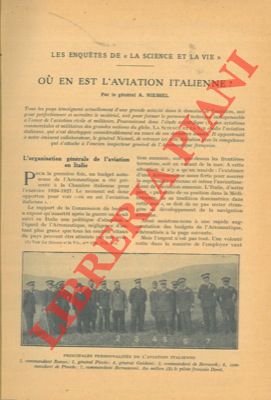 NIESSEL Gen. A. - - Ou en est l'aviation italienne?