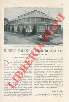 CERIANI Alfredo - - Il primo 'palazzo del ghiaccio' italiano.