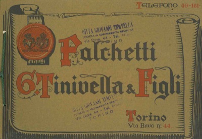 G. Tinivella & figli. Torino - - Palchetti fissi e sovrapponibili.