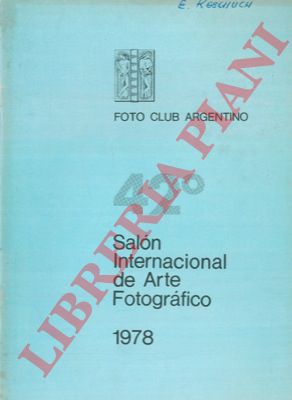 Foto club argentino - - 42 Salon Internacional de Arte Fotografico.  1978.