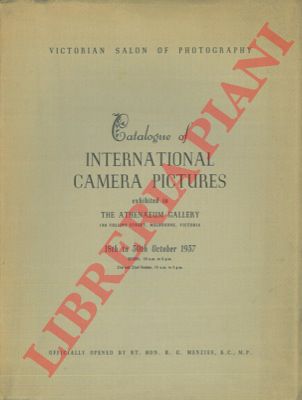 - - Catalogue of International Camera Pictures exhibited in the Athenaeum Gallery.