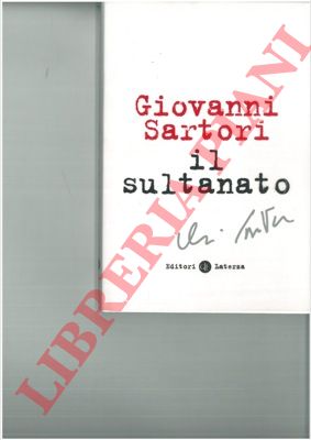 SARTORI Giovanni - - Il sultanato.