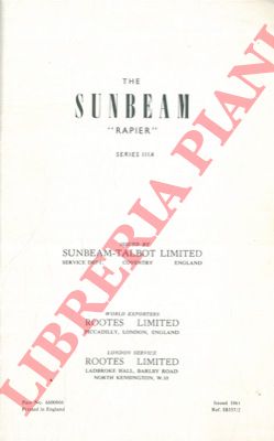 Sunbeam-Talbot Limited - - The Sunbeam 