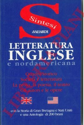 (MORETTI Mariella - RIZZO Rosa Anna) - - Letteratura inglese e nordamericana.