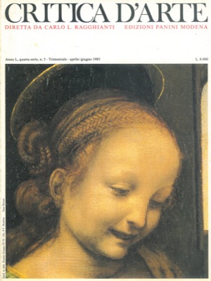 - - Critica d'arte. Diretta da CArlo L. Ragghianti.