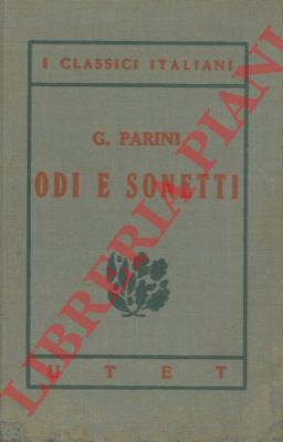 PARINI Giuseppe - - Odi e sonetti.