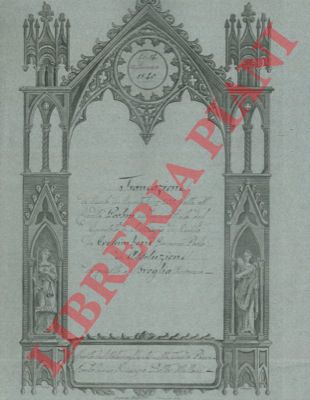 Paolini / Crescimbeni / Broglia - - Francazione di censo in capitale di scudi 200 fatta all'eredit Paolini amministrata dal Capitolo di San Biagio di Cento e relativa assuluzione