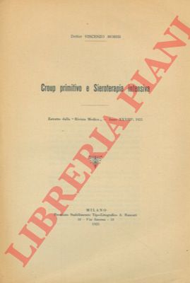 MORISI Vincenzo - - Croup primitivo e sieroterapia intensiva.
