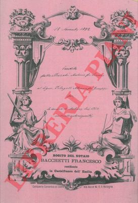 Pezzali / Pelagalli - - Vendita di un terreno detto Frascareta a Carpineta, Comune di Camugnano