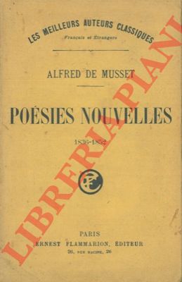 DE MUSSET Alfred - - Poesies nouvelles. 1836-1852.