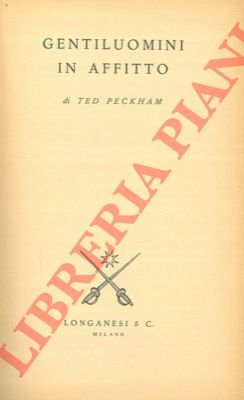 PECKHAM Ted - - Gentiluomini in affitto.