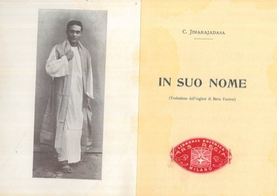 JINARAJADASA C. - - In suo nome.