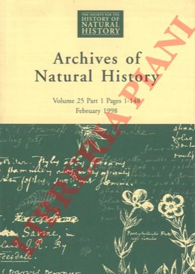 - - The Society for the history of natural history.