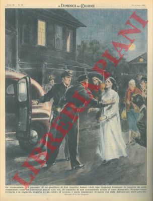 DE GASPARI G. - - Una sonnambula uscita di casa dormendo, seguita da un corteo di curiosi,  stata fermata con tutta delicatezza dalle guardie.