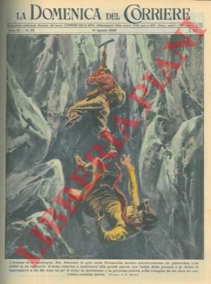 MOLINO W. - - Sulla Presanella due fidanzati alpinisti precipitano in un crepaccio.