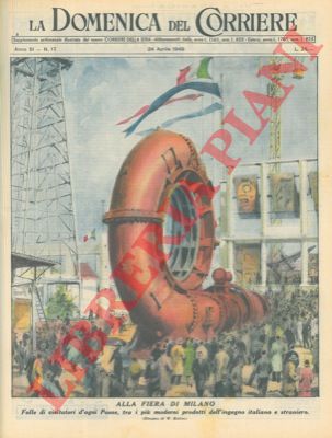 MOLINO W. - - Folle di visitatori d'ogni Paese, tra i pi moderni prodotti dell'ingegno italiano e straniero, alla Fiera di Milano.
