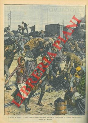 BELTRAME A. - - La popolazione di Arcola (Illinois) svaligia un treno carico di carbone per riscaldarsi.