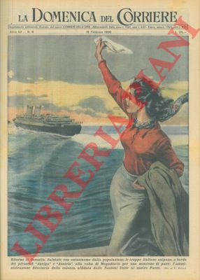 MOLINO W. - - Le truppe italiane salpano, a bordo dei piroscafi 
