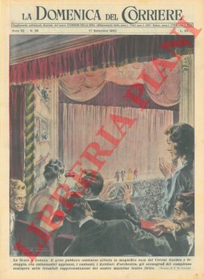DE GASPARI G. - - La Scala a Londra. Il gran pubblico londinese, alla sala del Covent Garden, festeggia cantanti direttori e scenografi del complesso scaligero.