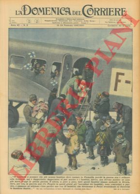 BELTRAME A. - - I bambini finlandesi vengono portati in Svezia, dove per ora non c' la guerra.