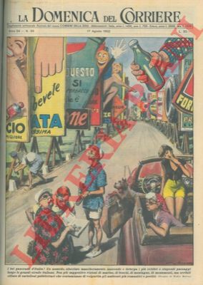 MOLINO W. - - Orribili sfilate di cartelloni pubblicitari contaminano gli ambienti pi romantici e poetici delle strade strade italiane.