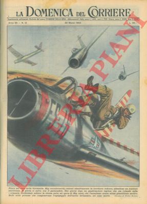 MOLINO W. - - Aerei Mig cecoslovacchi, entrati abusivamente in territorio tedesco, abbattono un reattore americano.