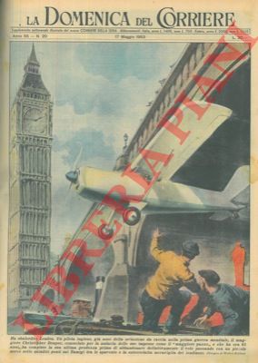 MOLINO W. - - Il pilota inglese Christopher Draper passa con un piccolo aereo sotto quindici ponti sul Tamigi.