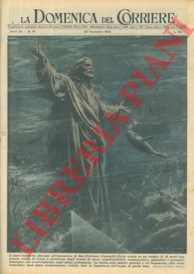 MOLINO W. - - Davanti a S. Fruttuoso (Camogli) verr calata una Statua del Cristo a 15 metri di profondit.