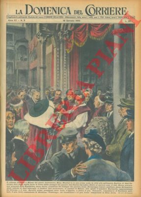 DE GASPARI G. - - Il solenne ingresso a Milano del nuovo Arcivescovo Mons. Montini, fa la sua prima sosta in citt alla millenaria Basilica di Sant'Eustorgio.