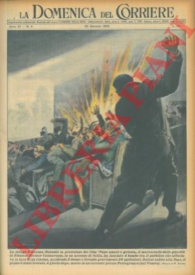MOLINO W. - - In un cinematografo un pazzo lancia quattro bombe tra il pubblico, uccidendo due donne e ferendo trentotto spettatori.