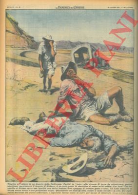 MOLINO W. - - Quattro americani raggiungono il deserto di Mohave. Due di loro perdono la vita; superstiti tratti in salvo da un elicottero.