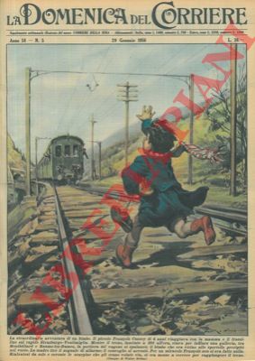 MOLINO W. - - Bimbo di 4 anni cade dal treno a causa dell'apertura improvvisa della portiera del vagone.