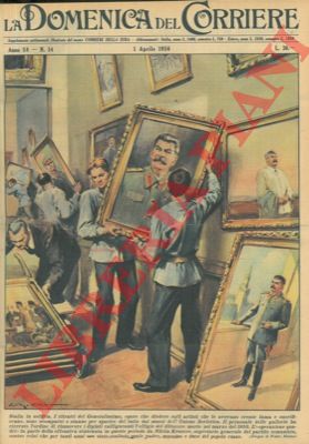 MOLINO W. - - Spariscono dai musei dell'Unione Sovietica i ritratti del dittatore morto nel marzo del 1953.