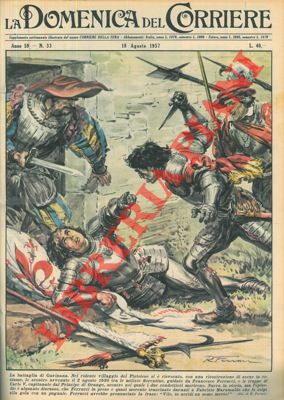 FERRARI R. - - Rievocato con una ricostruzione di scene in costume, lo scontro avvenuto il 2 agosto 1530 tra le milizie fiorentine e le truppe di Carlo V.