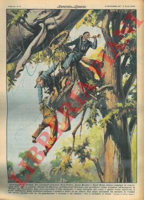 MOLINO W. - - Tre aeronauti svizzeri, Fred Dolder, Juerg Mermet e Doelf Reist hanno compiuto la traversata delle Alpi in pallone.