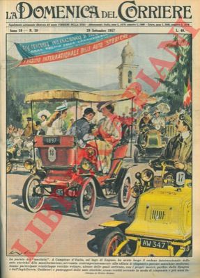 MOLINO W. - - A Campione d'Italia, sul lago di Lugano, ha avuto luogo il raduno internazionale delle auto storiche.