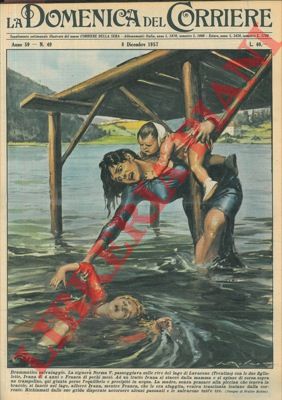 MOLINO W. - - Salvataggio drammatico nel lago di Lavarone.