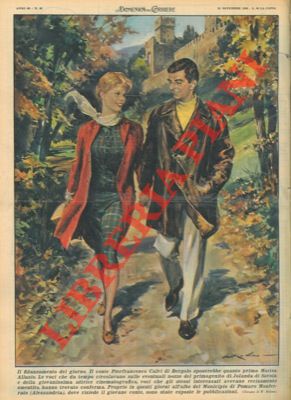 MOLINO W. - - Il conte Pierfrancesco Calvi di Bergolo sposa Marisa Allasio.