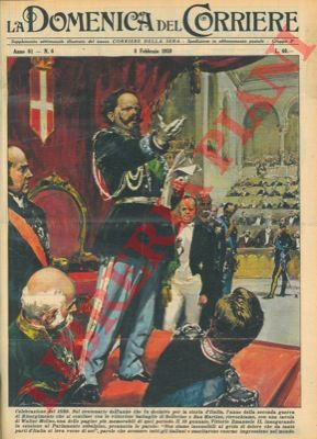 MOLINO W. - - Nel centenario dell'anno della seconda guerra di Risorgimento rievochiamo una delle pagini pi memorabili di quel periodo: V. Emanuele che dice 