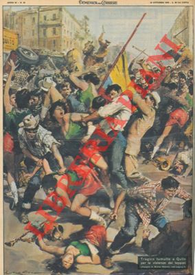 MOLINO W. - - Banda di teppisti getta lo scompiglio, durante una manifestazione, piombando su quattro ragazze e cercando di strappare loro di dosso i costumi.
