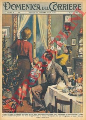 MOLINO W. - - Nasce il 1960. Si chiude un anno, se ne apre uno nuovo dal quale tutti attendono le cose migliori.