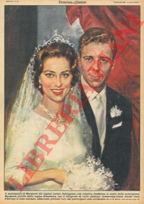 MOLINO W. - - Gli inglesi hanno festeggiato le nozze della principessa Margaret con il fotografo di corte Anthony Armstrong - Jones.