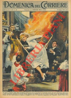 MOLINO W. - - Durante una cerimonia nuziale, il velo della sposa prendeva fuoco...