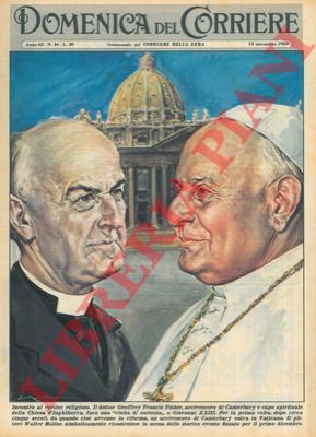 MOLINO W. - - Per la prima volta, dopo circa cinque secoli, un arcivescovo di Canterbury entra in Vaticano.