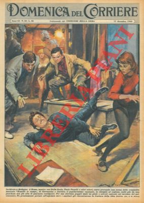 MOLINO W. - - Incidente a Domenico Modugno mentre provava una scena della commedia musicale 