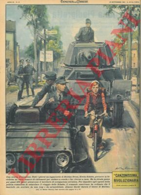 MOLINO W. - - Ragazzetto che tutte le mattine passa dal territorio di occupazione sovietica viene scortato almeno finch durer il blocco di Berlino.