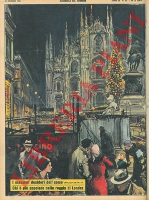 MOLINO W. - - Milano natalizia.