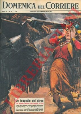 MOLINO W. - - Sotto il tendone del circo Togni, cow-boy tiratore, sbagliando un colpo di carabina, colpiva la sua partner ad un occhio.