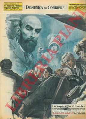 MOLINO W. - - L'unica fidanzata superstite di Landru sveniva assistendo al film che rievocava le vicende del famoso criminale francese.